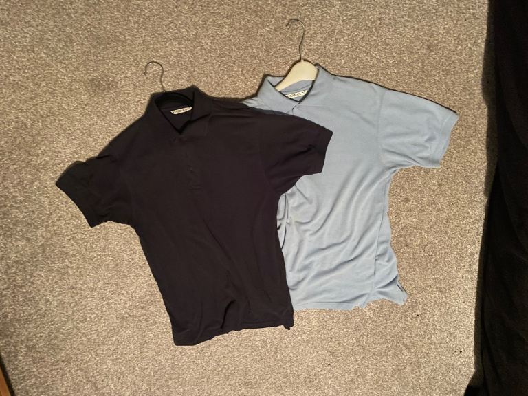 2 Kustom Kit Polo Shirts medium workwear sports 