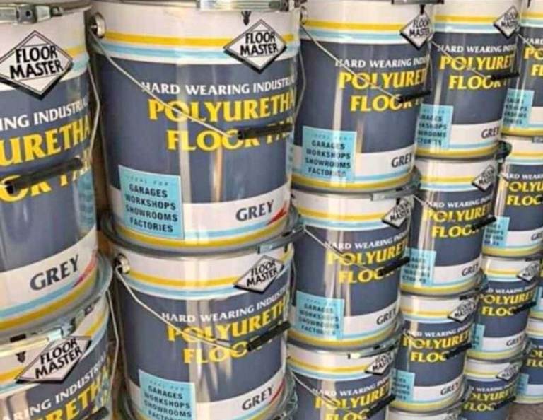 Heavy duty floor paint 