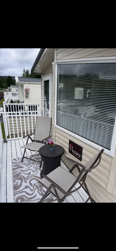 2015 victory vision static caravan on site 