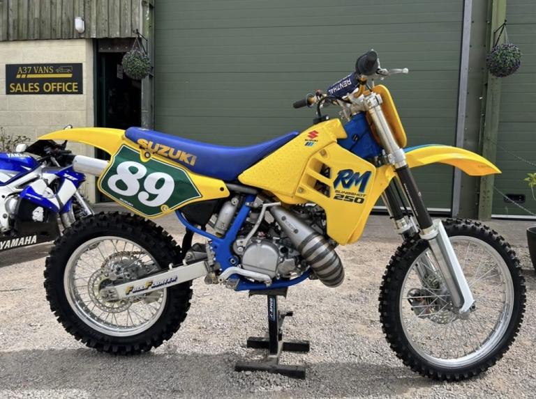 1989 Suzuki RM250 Suzuki RM 250 1989 Nut N BOLT BUILD Dirt Bike Petrol Manual