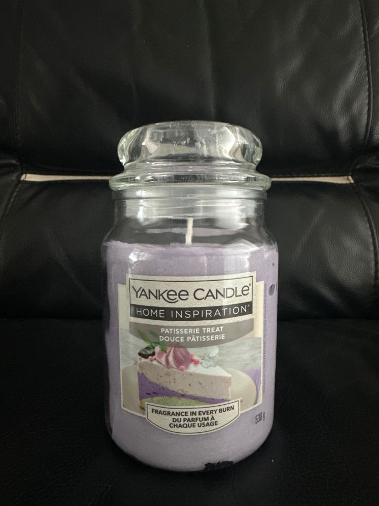 Yankee Candle Home Inspiration Patisserie Treat – New, Large Jar