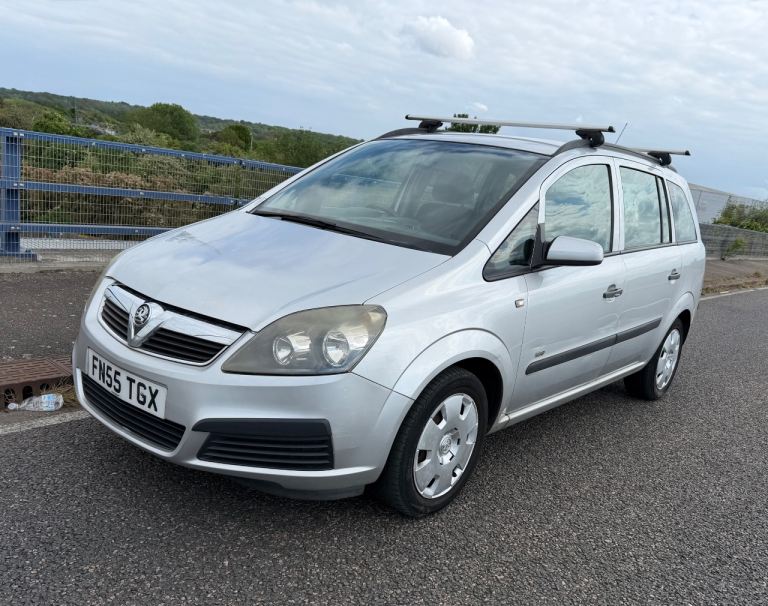 7 seater, ULEZ complaint, 1.6cc, manual, Vauxhall, Zafira, no faults