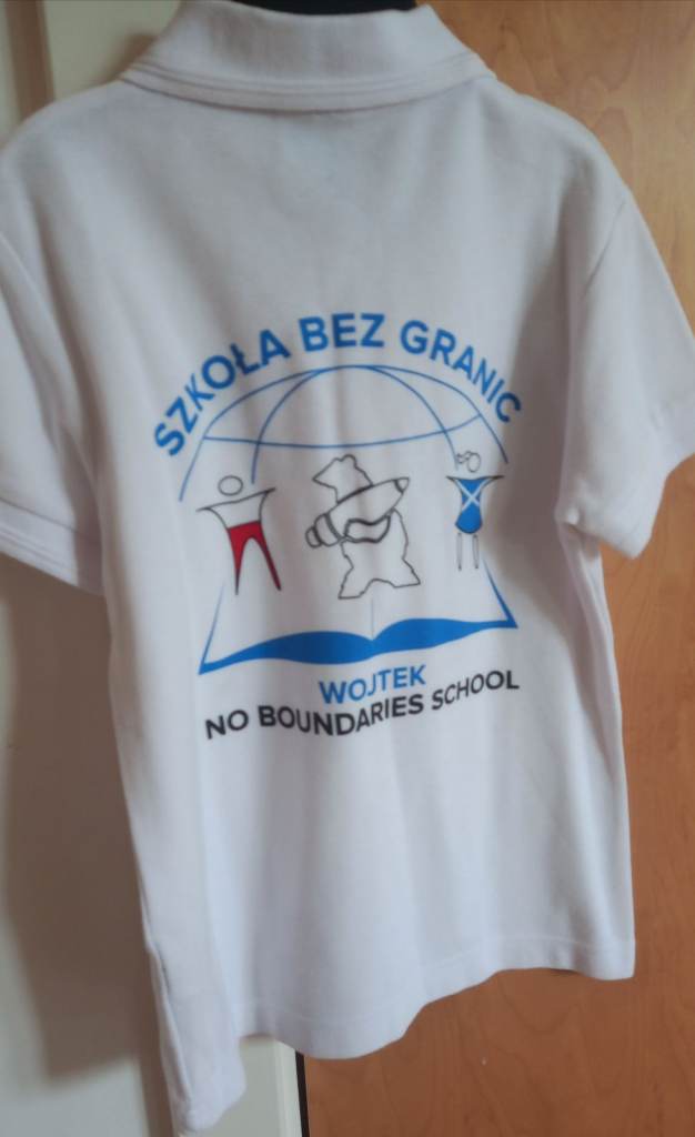 Szkoła bez granic school polo t-shirt 