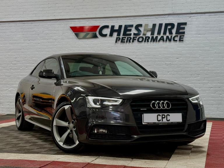 2013 13 AUDI A5 2.0 TDI BLACK EDITION COUPE 2DR FSH BnO PRKSENS HTD LEATHER
