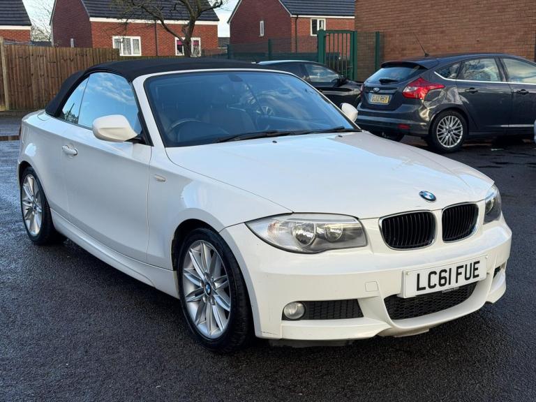 2011 BMW 1 Series 2.0 118d M Sport Euro 5 (s/s) 2dr CONVERTIBLE Diesel Manual