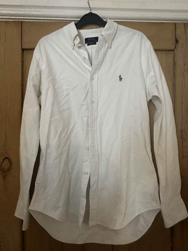 Polo Ralph Lauren Classic Fit Shirt - White, Size M