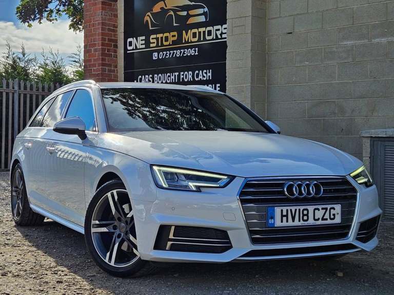 2018 Audi A4 Avant 2.0 TDI S line S Tronic Euro 6 (s/s) 5dr ESTATE Diesel Automatic