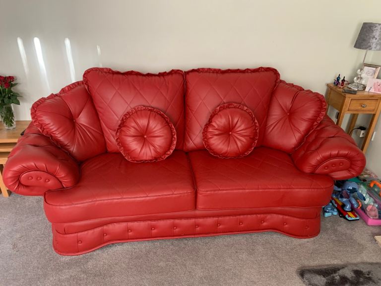 Sofa and chair