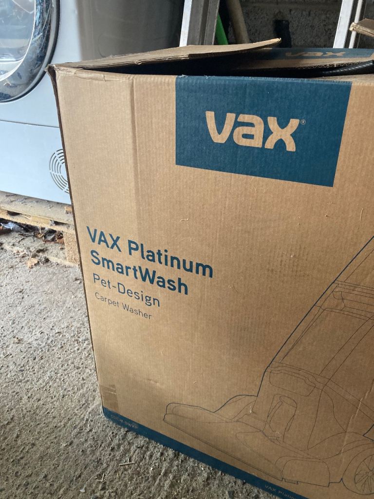 Vax Platinum SmartWash Pet-Design Carpet Washer - Brand NEW in Box