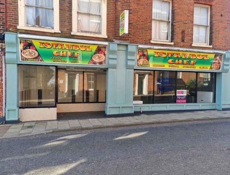 Shop to rent takeaway use class 