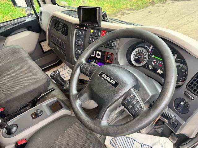 2017 17 DAF LF 150 Euro 6 14ft high sided tipper tail-lift a/c ex council