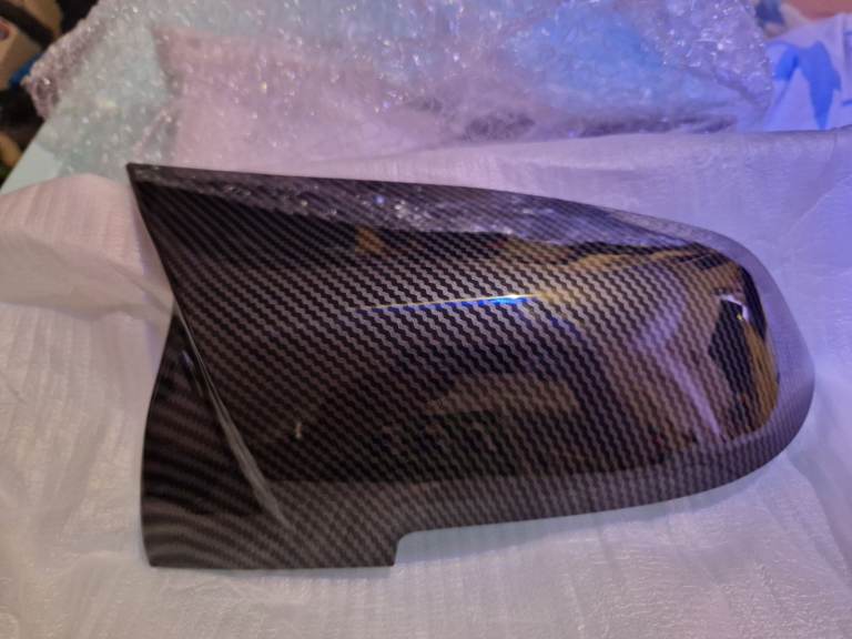 Bmw 1 series new carbon fibre mirror caps