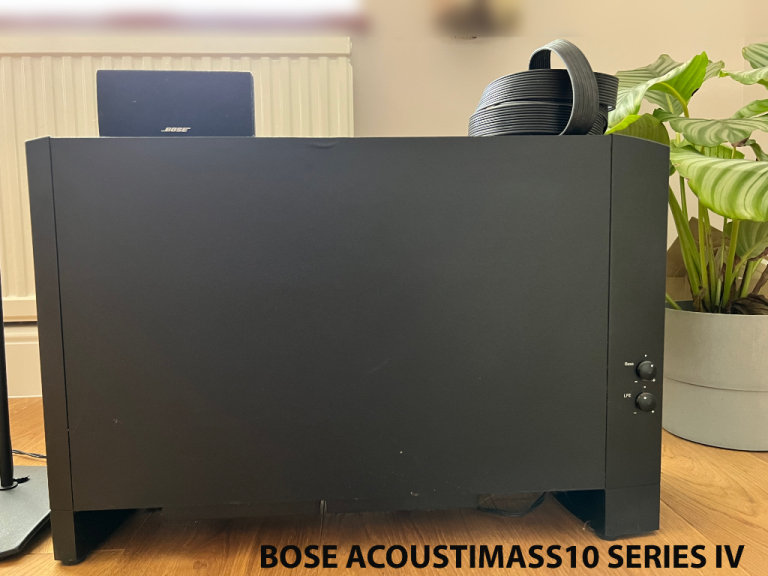 image for BOSE ACOUSTIMASS 10 SERIES IV & BOSE UFS-20 STANDS