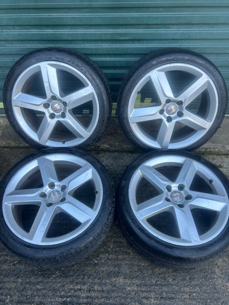 18” Seat Alloys & Tyres 5x112 
