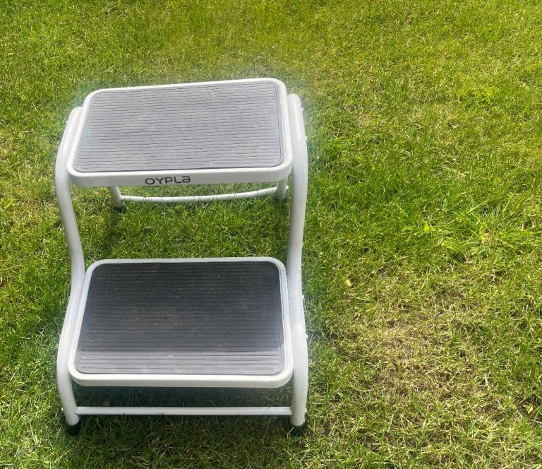 Double caravan step