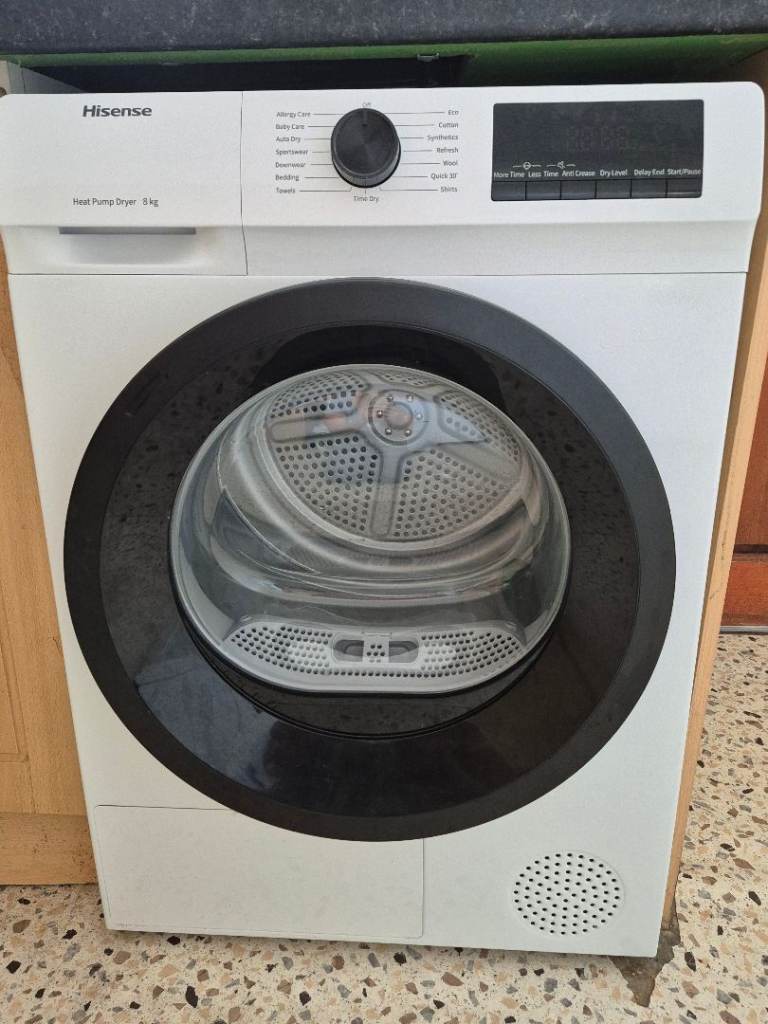 Hisense 8 kg Heat Pump Tumble Dryer
