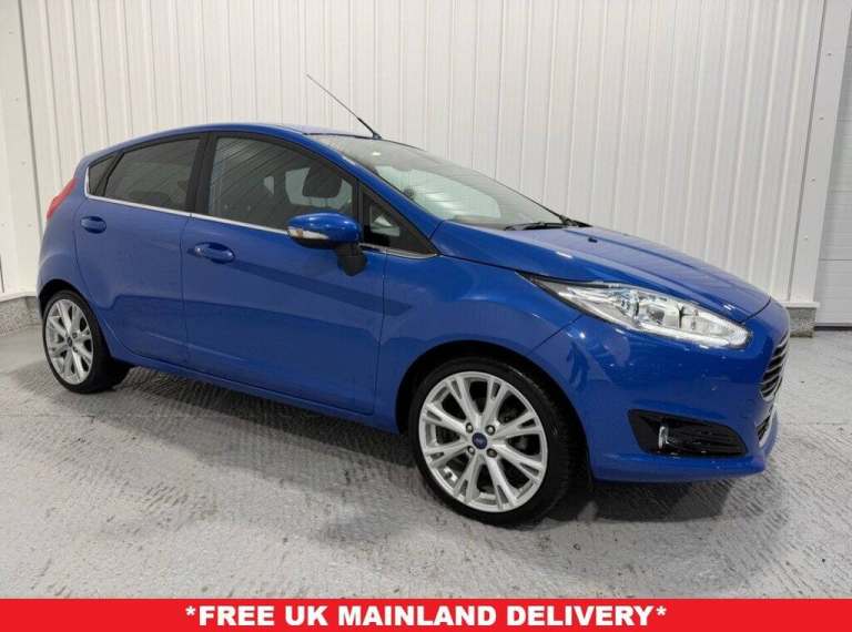 2013 Ford Fiesta 1.0 EcoBoost 125 Titanium X 5dr HATCHBACK PETROL Manual