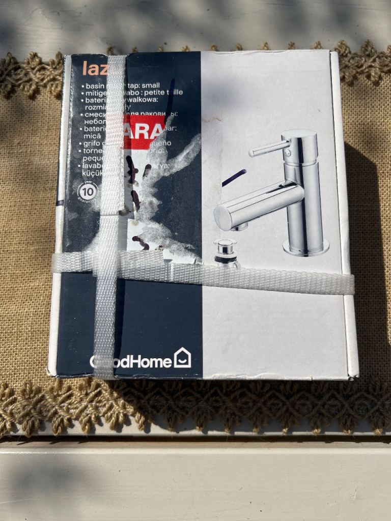 GoodHome ARA Basin Tap Small – New in Box, Chrome Finish