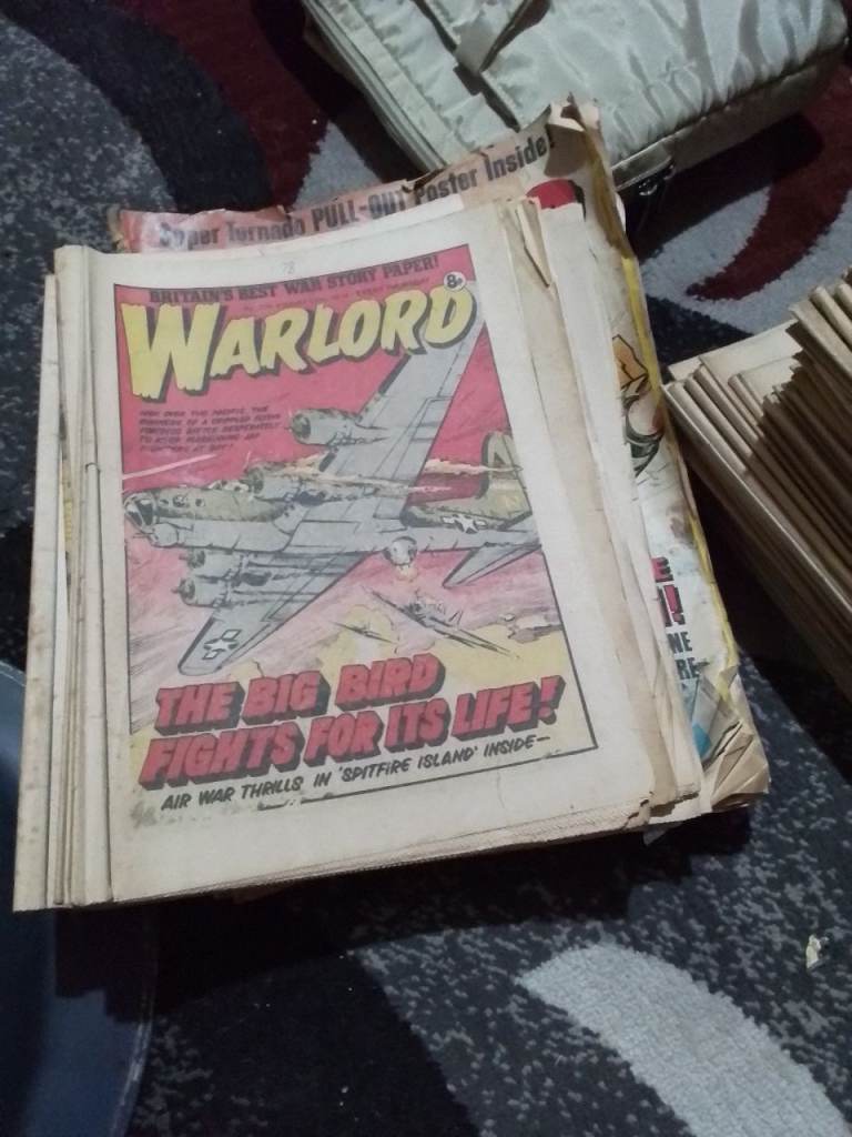 Vintage comic books joblot 1920s onwards 