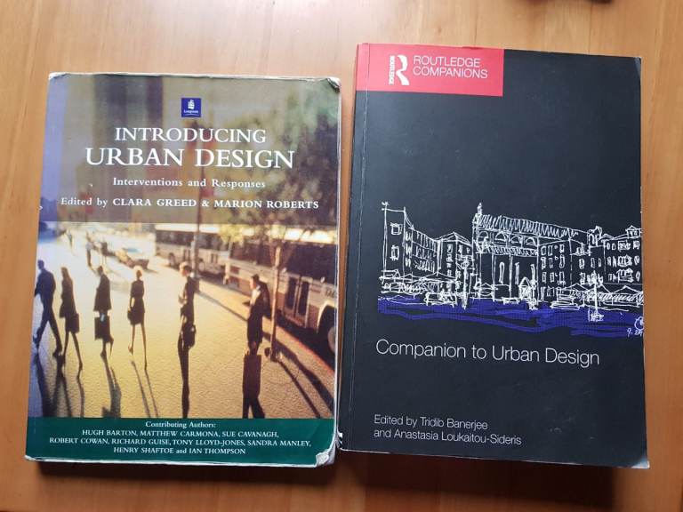 For sale are two Urban Design books