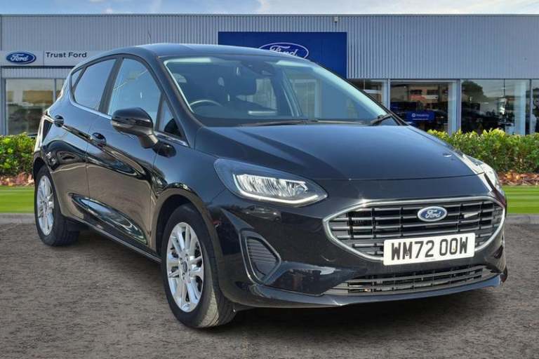 2023 Ford Fiesta 1.0 EcoBoost Hybrid mHEV 125 Titanium 5dr with LED Lights, Rear Parking Sen Hatc...