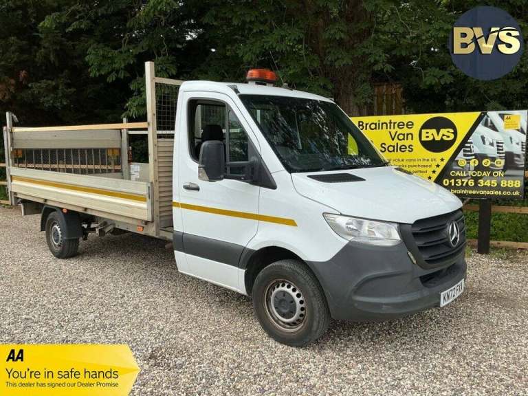 2022 Mercedes-Benz Sprinter 2.0 315 CDI Progressive Dropside truck 2dr Diesel Manual RWD L3 Euro ...