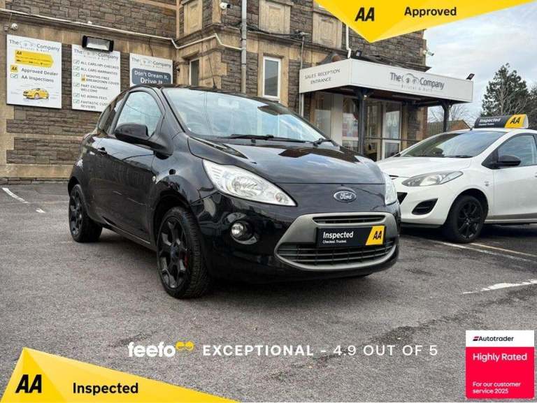 2016 Ford Ka 1.2 Zetec Black Edition 3dr HATCHBACK PETROL Manual