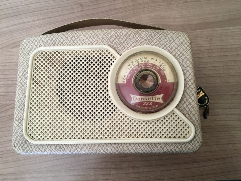 Dansette Transistor Radio 1960s 