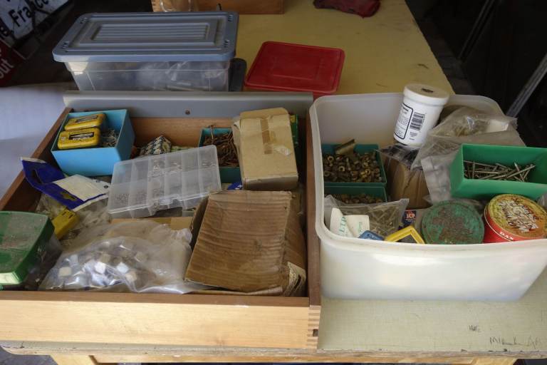 FREE DIY fixings some vintage two boxes job lot EAST NEUK