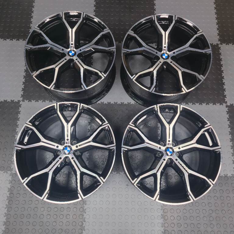 Genuine BMW 21" 741m Alloy Wheels X5 X6 G05 G06 Msport