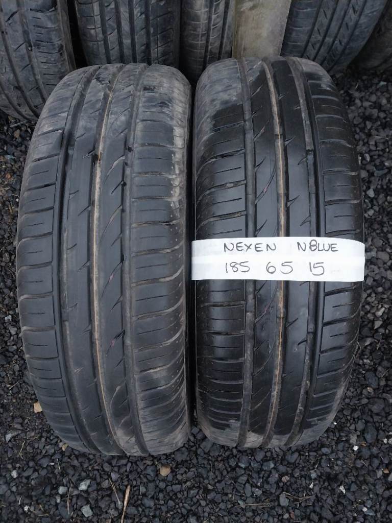 Part worn tyres Nexen NBlue 185 65 15 - set of 2