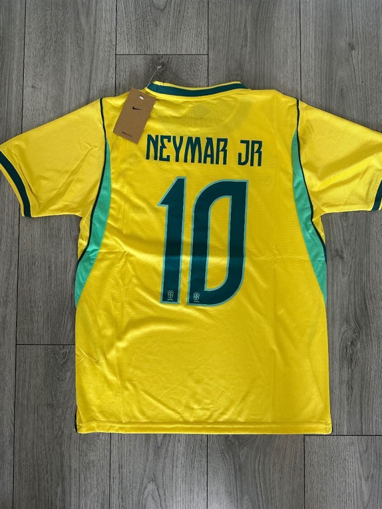 Nike Brazil Neymar Jr 10 2026 World Cup Home Shirt Size S 