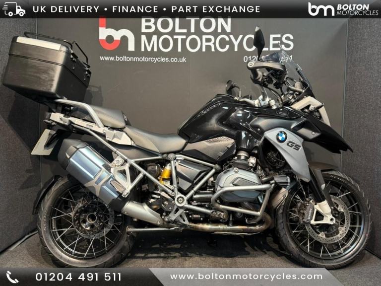 BMW R1200 GS Black Motorcycle FSH