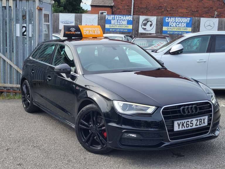 2015 Audi A3 1.6 TDI 110 S Line 5dr TOP SPEC HATCHBACK Diesel Manual