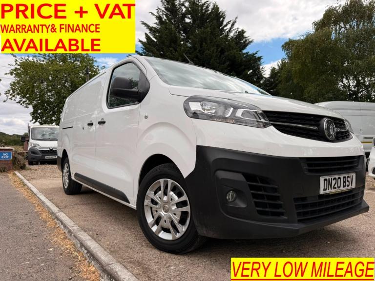 2020 Vauxhall Vivaro 3100 2.0d 120PS Dynamic H1 Van PANEL VAN Diesel Manual