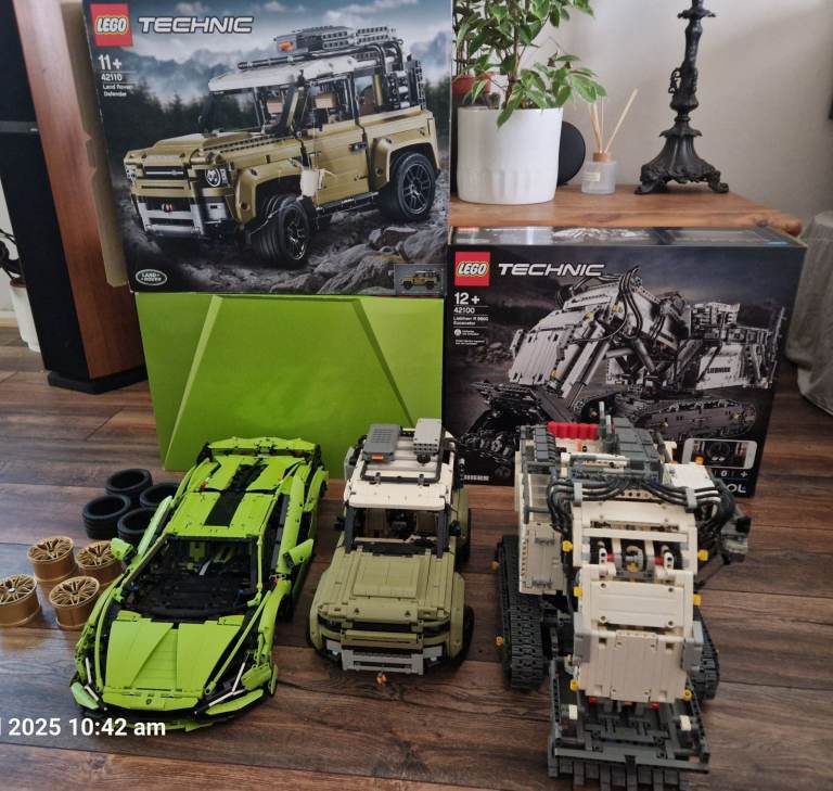 3 top lego sets clean and complete 