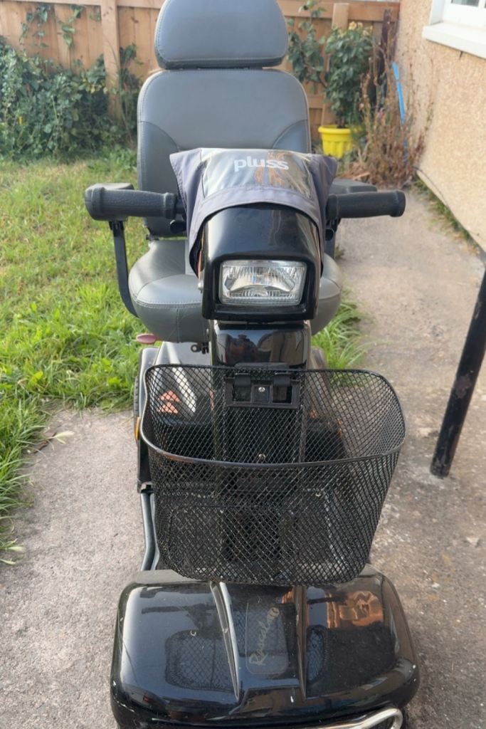 Plus Mobility Scooter with Front Basket – Good Condition