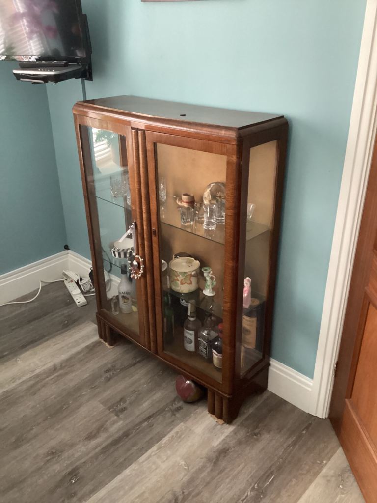 Art Deco style display cabinet