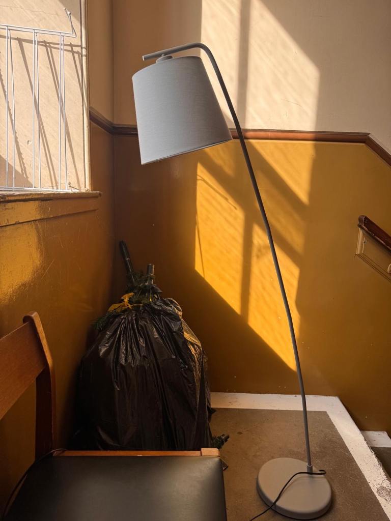 Free floor standing lamp