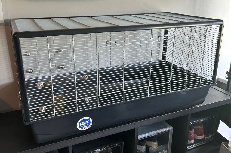 Savic Plaza hamster pet cage and accessories 