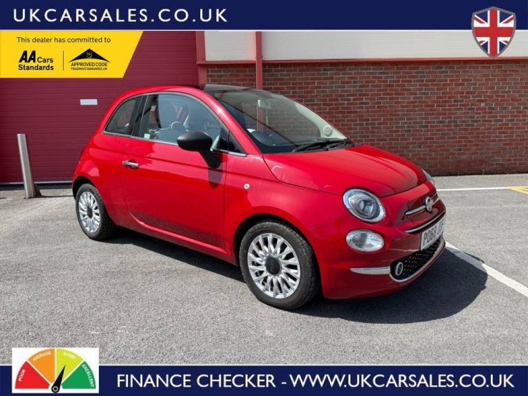2018 Fiat 500 1.2 Lounge Hatchback 3dr Petrol Manual Euro 6 (s/s) (69 bhp) Hatchback Petrol Manual