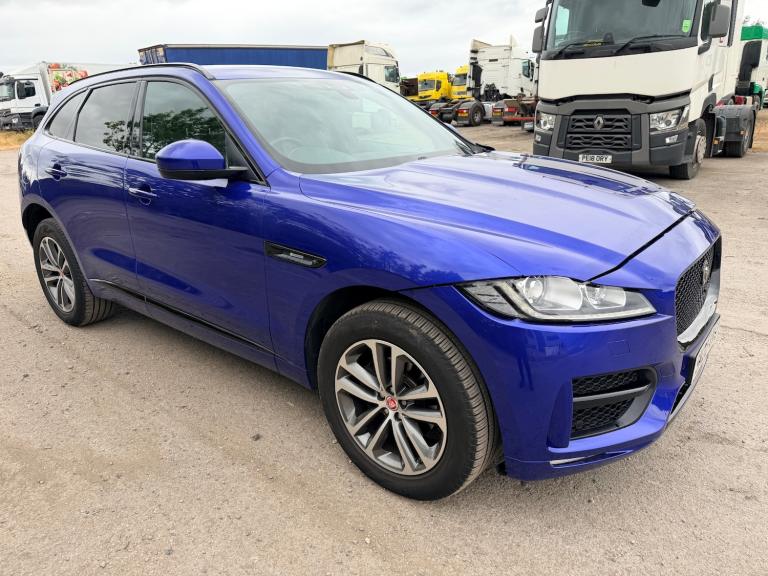 2020 20 REG JAGUAR F-PACE R SPORT 2.0 DIESEL SUV AUTO DAMAGED SALVAGE REPAIRABLE