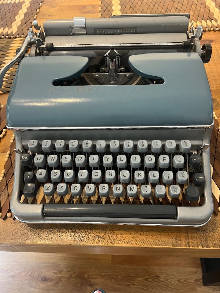 Blue Bird original typewriter made in West Germany!