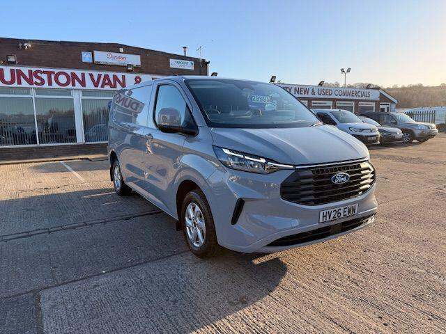 2026 Ford Transit Custom 2.0 EcoBlue 136ps H1 Van Limited PANEL VAN DIESEL Manual