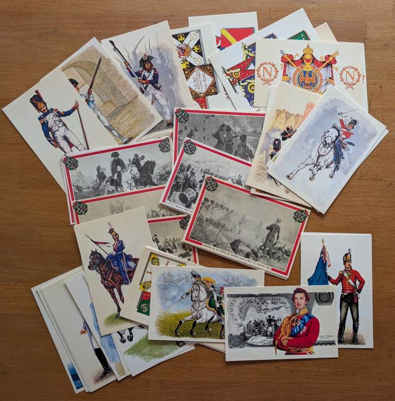 Vintage Interregnum Military Postcards Complete Set (60) - Printed By Prescott Pickup 