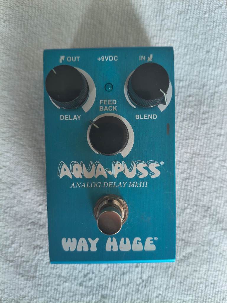Way huge aqua puss guitar pedal