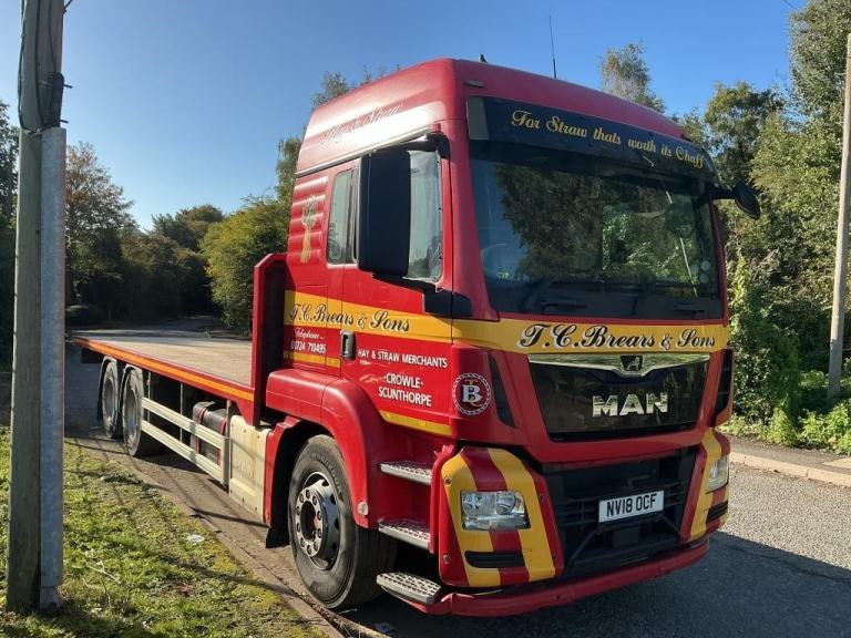 2018 (18) MAN TGS 10.5 26.460 6X4 BL Manual