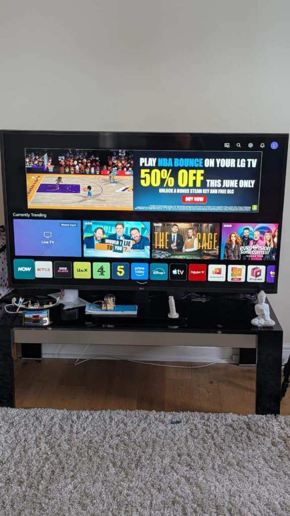 LG Smart TV UHD 4K 50 inch  – Like New, Ready for a New Home
