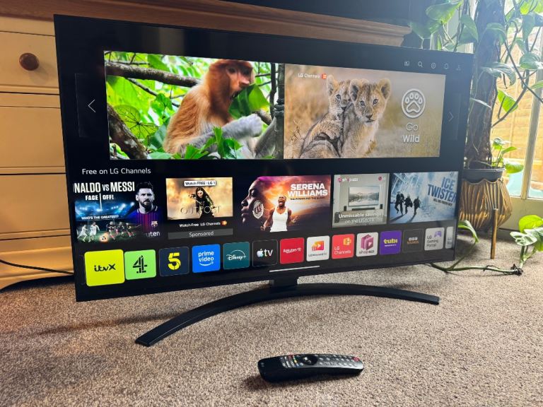 LG 43NANO766QA 43" Smart 4K Ultra HD HDR LED TV with Google Assistant & Amazon Alexa - delivery 