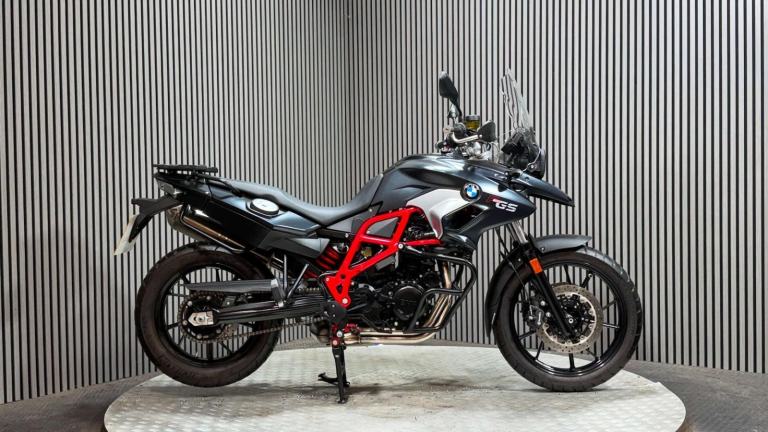 BMW F700GS 2017 ONLY 3K ADVENTURE BIKE LOWERED LONG MOT WARRANTY 800CC